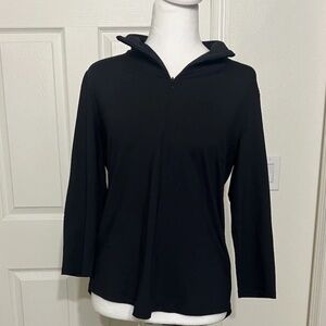 Tommy Bahama Athleizure Islandzone women's Black Long-Sleeve quarter zip